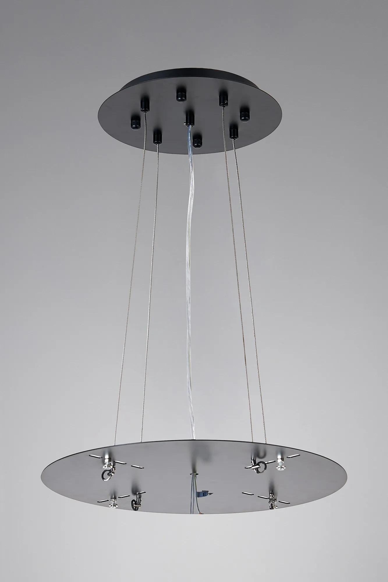 Lowan Satin Black Ancillary Products Deco Suspension Plates